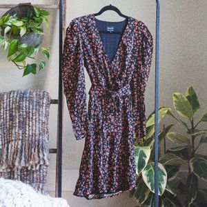 BARDOT - Floral Belted Dress